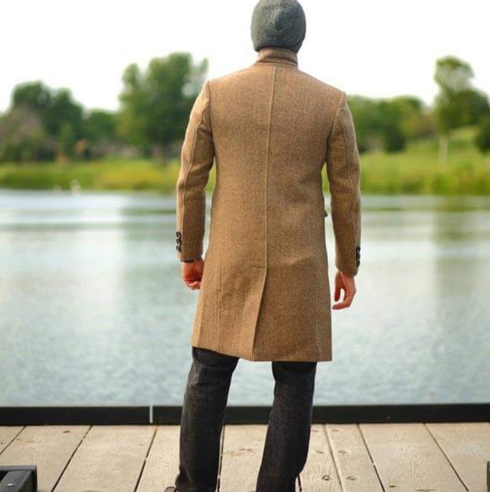 Wool coat (Men style) - Picture 4 of 4